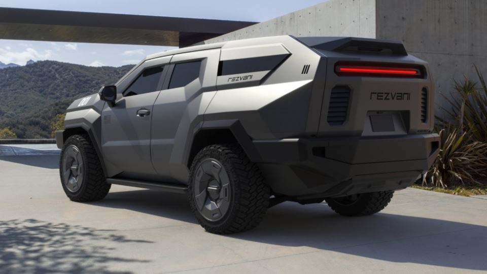 رضوانی Vengeance شاسی‌ بلند زرهی برپایه کادیلاک اسکالید